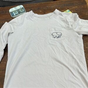 Ivory Ella Blue Small Long Sleeve Shirt